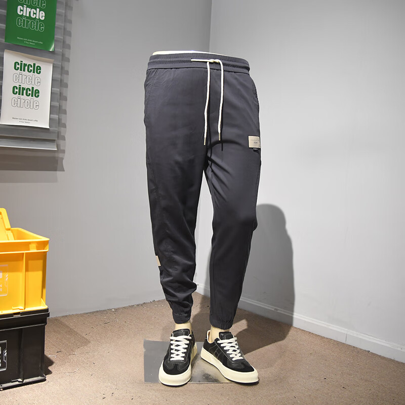 andseeyou品牌 男士休闲裤 国潮服装2023秋季新款时尚潮流百搭商务