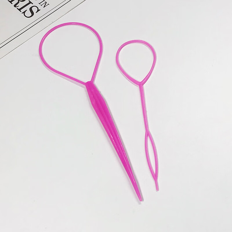 拉发器女扎头发掏发器儿童拉发针套装穿头发拉针头饰盘发神器组合sn