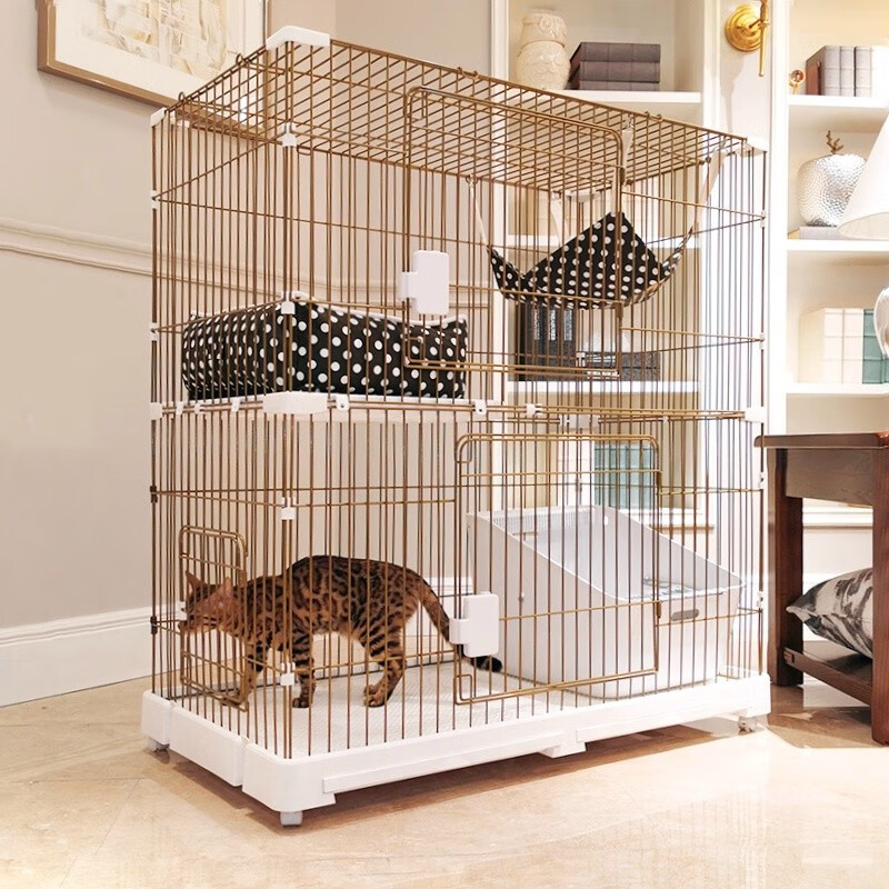 挪威森林大号双层猫咪笼子
