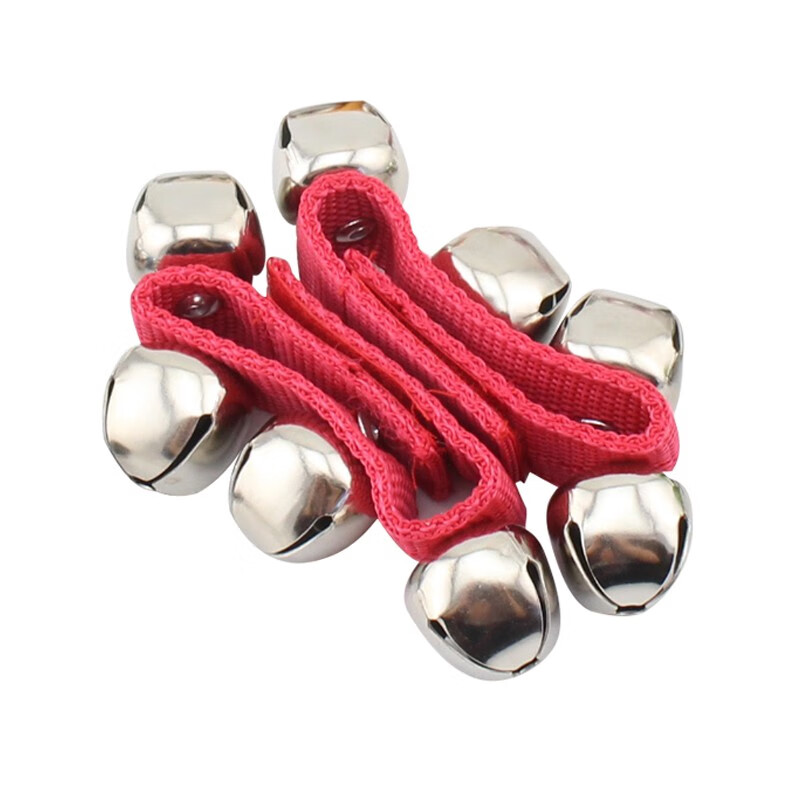 乐林源 奥尔夫乐器儿童腕铃响铃手摇铃 幼儿园舞蹈手腕铃铛手铃宝宝