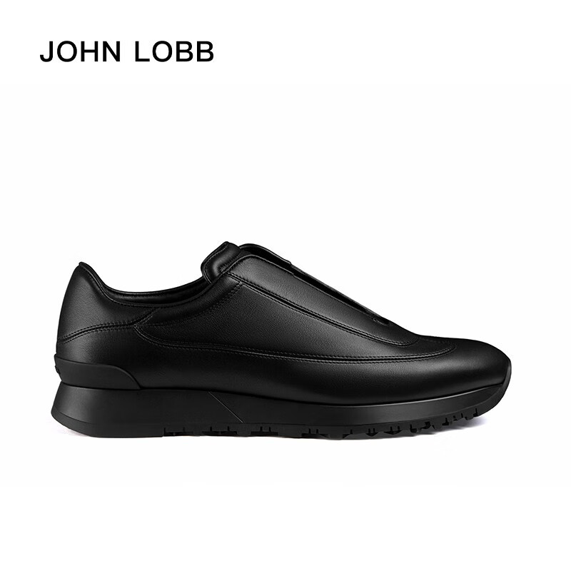 JOHN LOBB 男士Lift黑色小牛皮运动鞋 8(42)