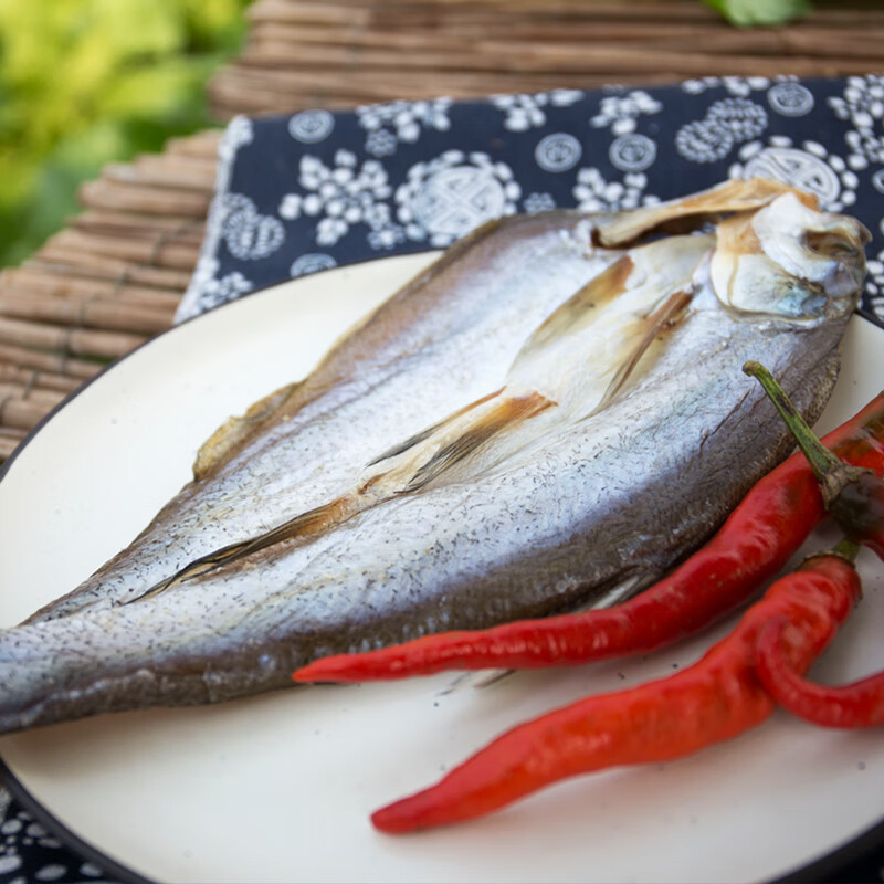 虎钢馋湖北荆州特产刁子鱼阳干鱼大白刁风干鱼腊鱼干货咸鱼干 翘嘴鱼