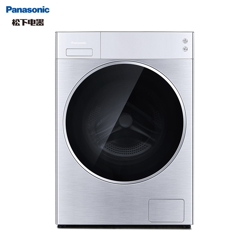 松下(Panasonic)滚筒洗衣机全自动10公斤 常温双重除菌不伤衣 变频三维立体洗XQG100-L166daamddhaqsp