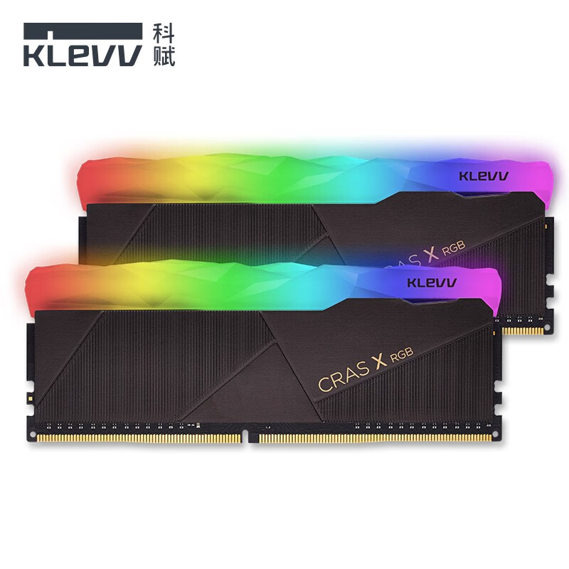 科赋（KLEVV） DDR4台式机内存条 CRAS X RGB灯条 海力士颗粒 32GB(16GBx2) 套条 3600Mhz