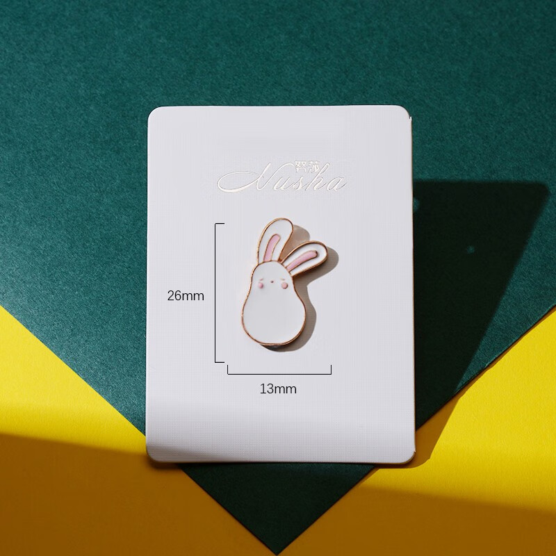 ekustyee肖战同款胸针ins潮个性兔子女可爱日系徽章防走光扣针潮牌