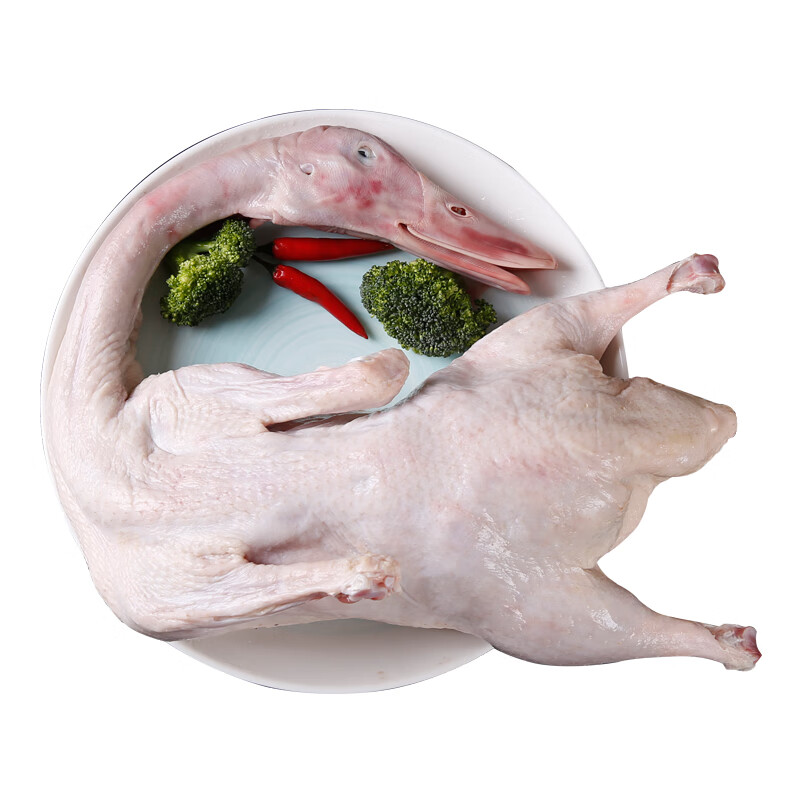 新鲜鸭肉食品白条鸭冷冻整鸭煲汤生鲜食材鲜鸭子肉整只