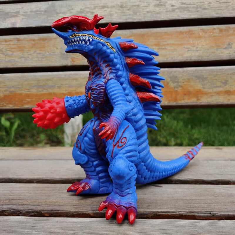 奥特曼玩具大号怪兽软胶人偶可动关节持剑迪玛伽鲁格赛特赛格古哥斯拉