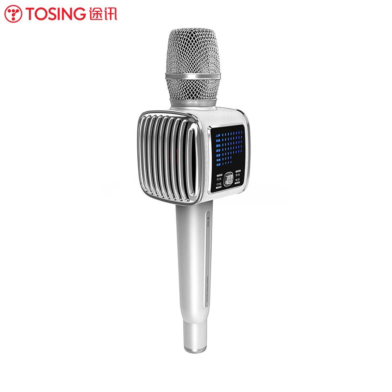 途讯 g6pro话筒音响一体麦克风 时尚智能屏幕 话筒音响一体 无线蓝 牙