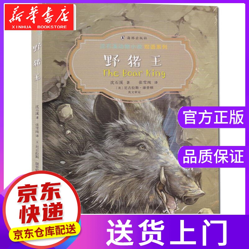 【正版图书】野猪王 沈石溪 海豚出版社