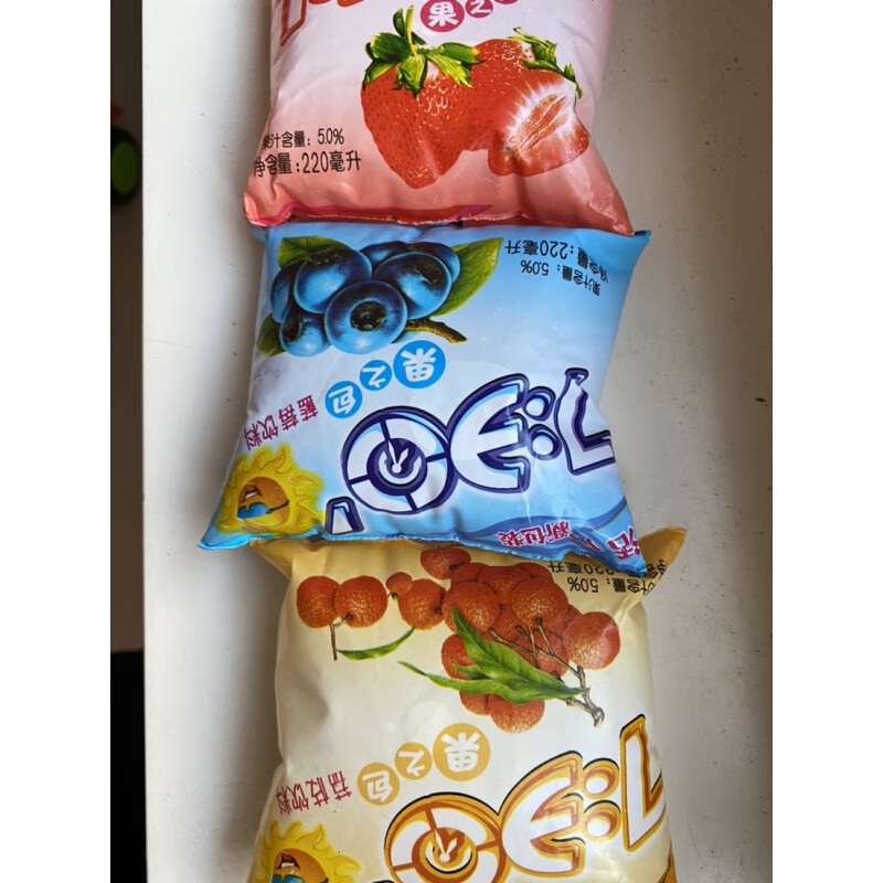 欧贤禾河南濮阳七点半经典小袋装饮料饮品8090怀旧零食10袋装