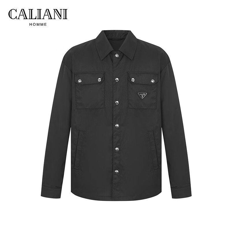 CALIANI丨卡里亚尼奢侈品男装外套的胶章设计体现在哪里？插图