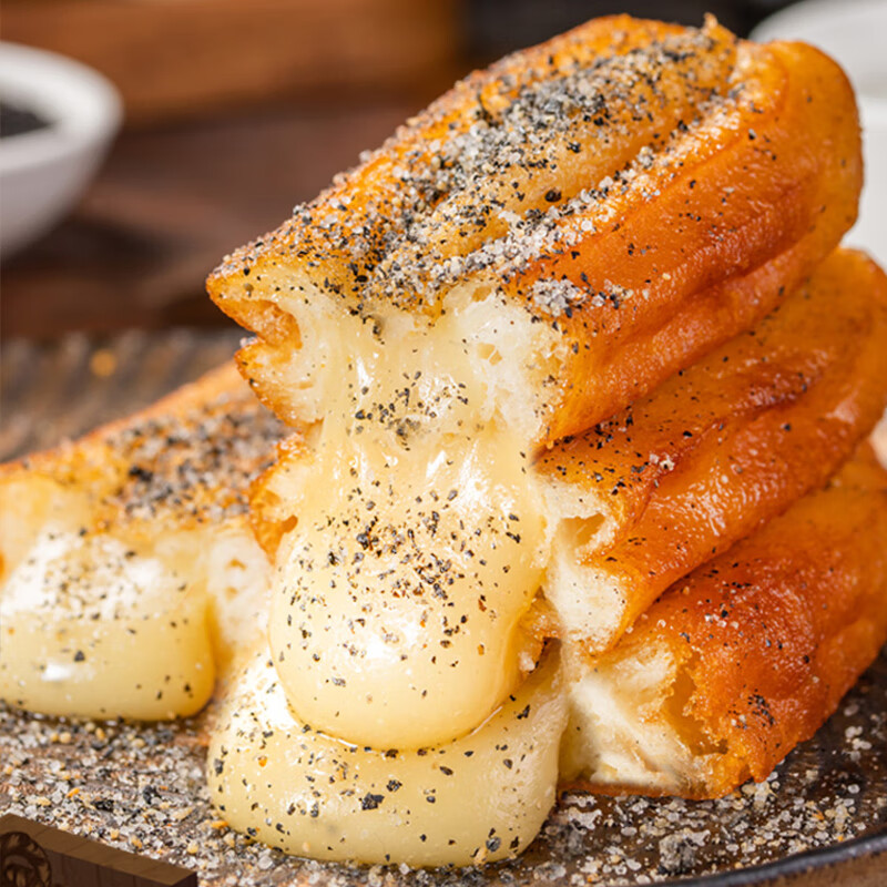 粮觅油条糍粑包麻糍半成品儿童营养早餐速食油炸小吃早点红糖糯米年糕