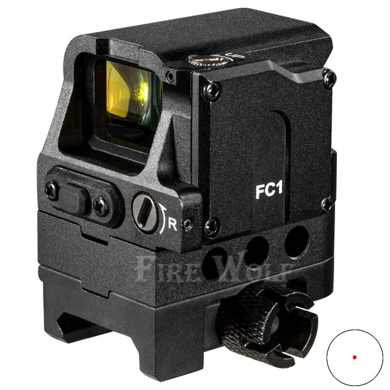 fire wolffc1瞄准镜内红点增高瞄全息瞄准器 光学瞄抗震快速寻鸟镜 4