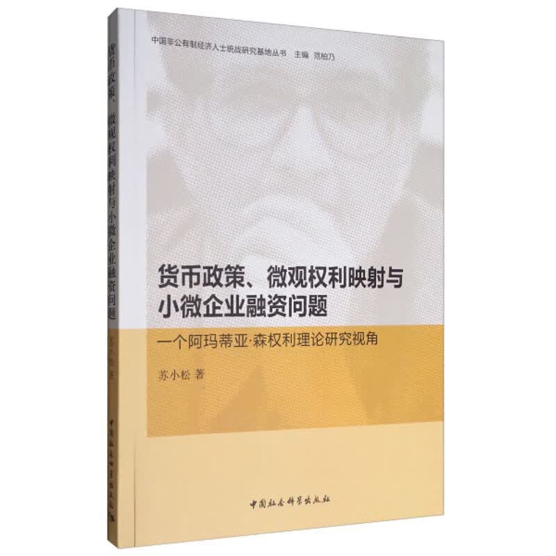 货币政策、微观权利映射与小微企业融资问题:一个阿玛