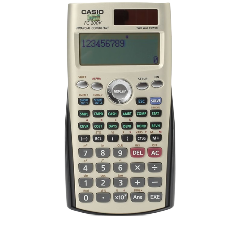 ŷCASIO FC-200VڼAFP/CFAһƹ滮ʦԼ