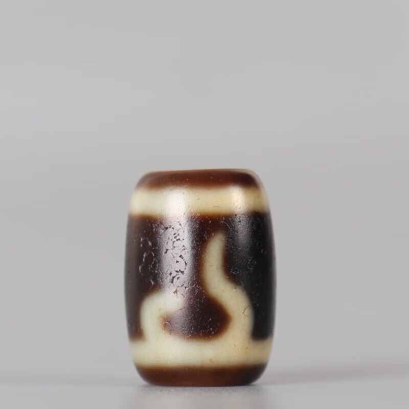 青鹊凰 原矿西藏绿度母天珠 藏传天珠桶珠 文玩佛珠念珠手串顶珠腰珠