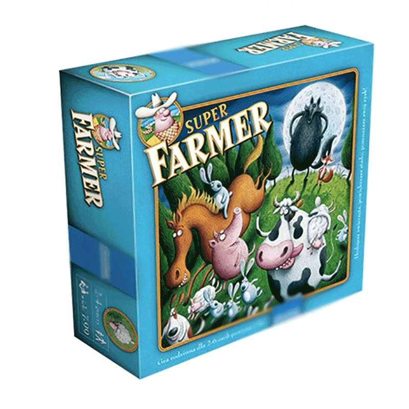 泰瑞格农场主桌游儿童10岁5岁游戏子财商桌面玩具幼儿 超级农场主