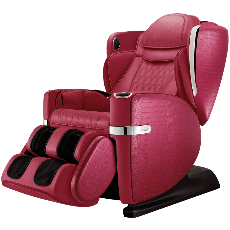 傲胜（OSIM） 明星款 多功能豪华智能按摩沙发椅 按摩椅家用全身OS-888 四手天王椅 送礼礼物 纯红色