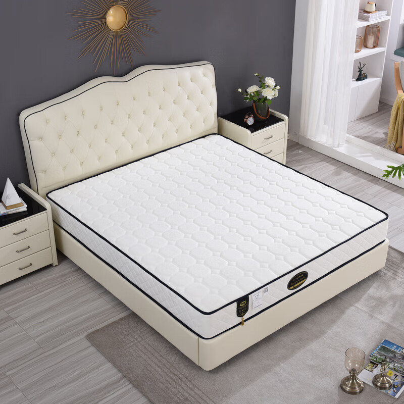 杜沃 弹簧床垫精钢直筒簧床垫席梦思 美梦 精钢高弹簧 预定