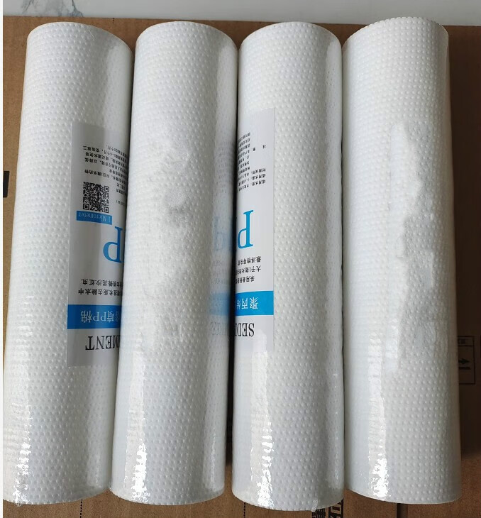 雨奢适用先净水器科原装滤芯直饮加热一体机RO100G反渗 PP棉买 4支