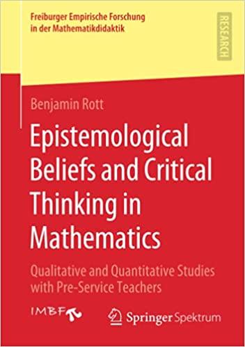 预订【每月特价】epistemological beliefs and critical thinking in