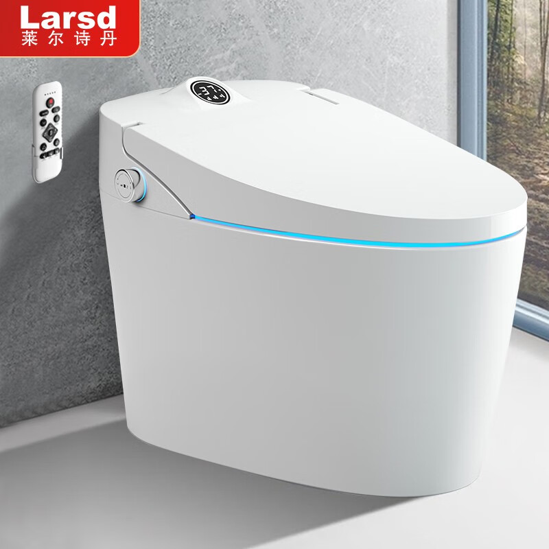 莱尔诗丹(larsd)智能马桶 一体式智能坐便器 即热式冲洗烘干 全自动