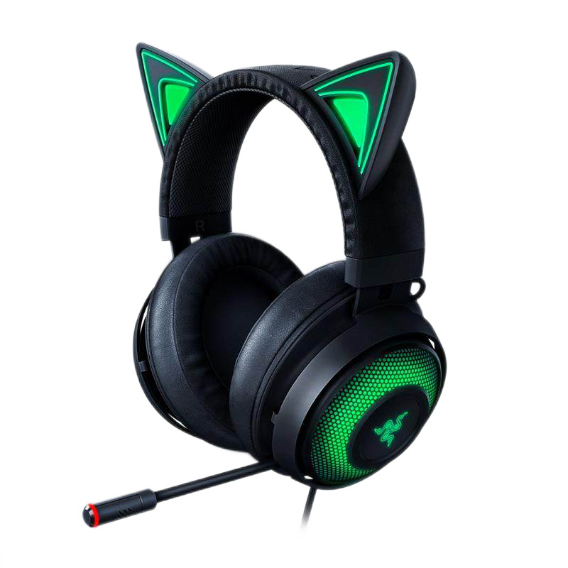 ����Razer ����������������A��ͷ��ʽ�������Ͳ�羺��Ϸ��������ֻ����߳Լ����� ����������è��-��ɫ