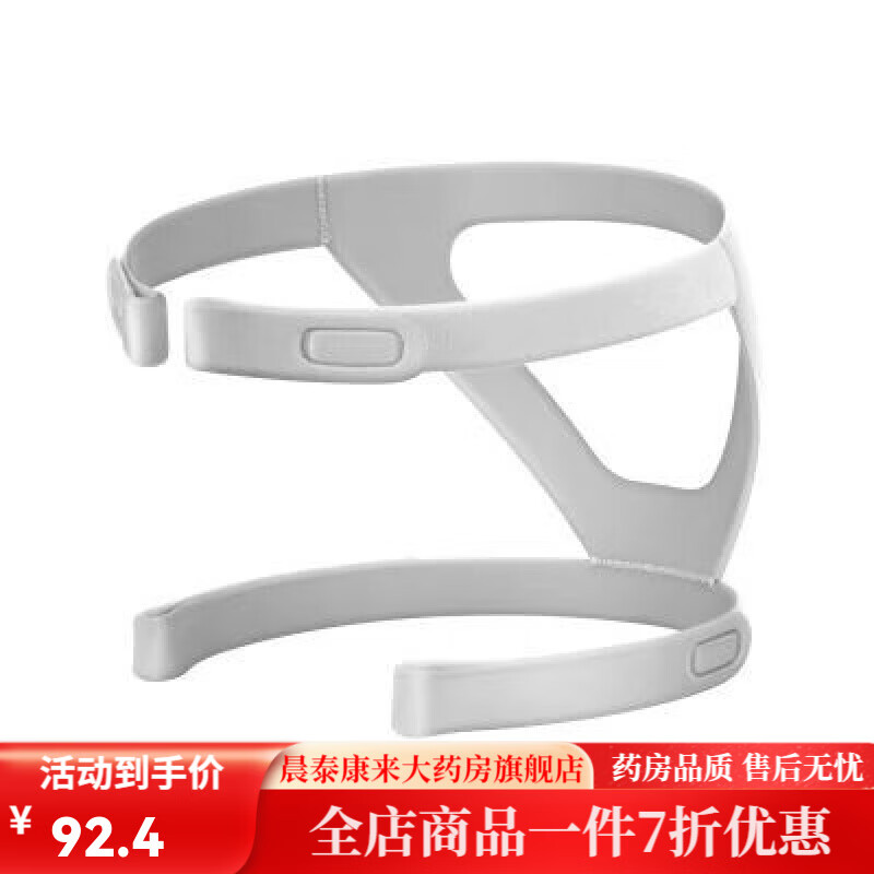 带鼻罩带子头套头绳绑带yn02/yf01弹力带 原装鱼跃呼吸机头带面罩带鼻