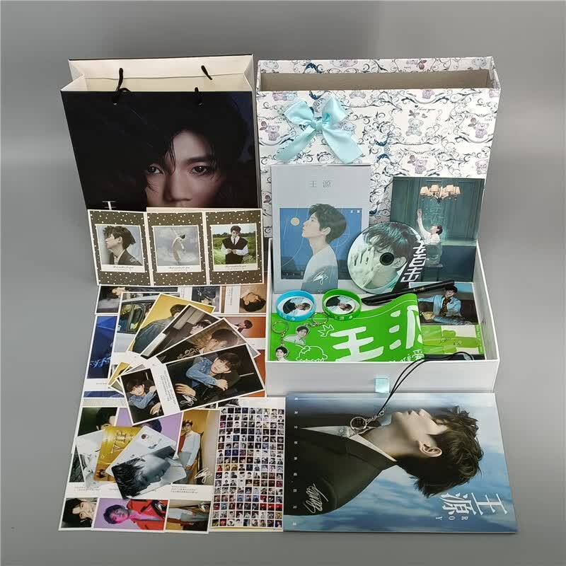 辰之澈tfboys王源全新写真集周边专辑签名海报明信片照片生日礼物