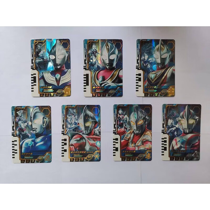 昱钧奥特曼卡片街机游戏卡牌1弹耀闪新光融合激战sec戴拿德凯终极赛罗