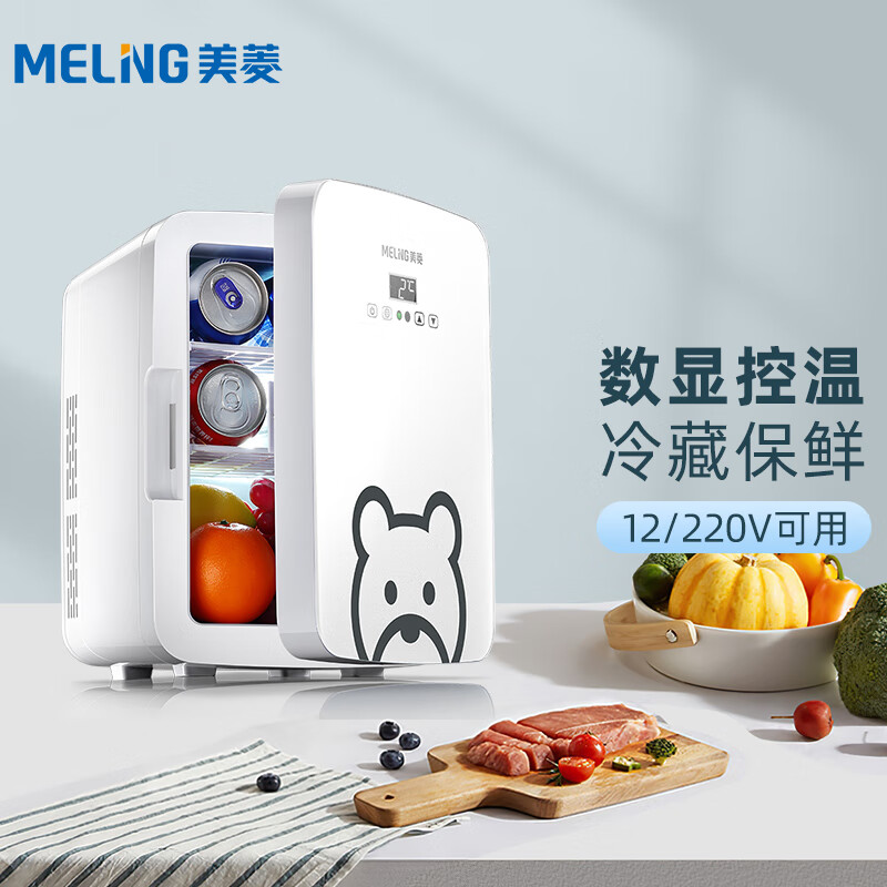 美菱 MELNG车载冰箱 10L迷你美妆小冰箱学生宿舍办公室母乳冷暖箱露营礼物怎么样,好用不?