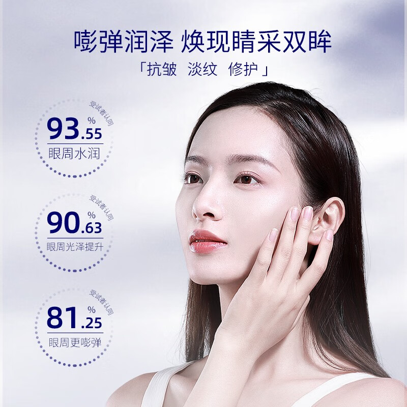 肌肤未来（SKYNFUTURE）眼霜淡化细纹女提拉紧致淡化眼袋保湿滋润深层补水男女熬夜礼物 熬夜光感淡纹眼霜15g