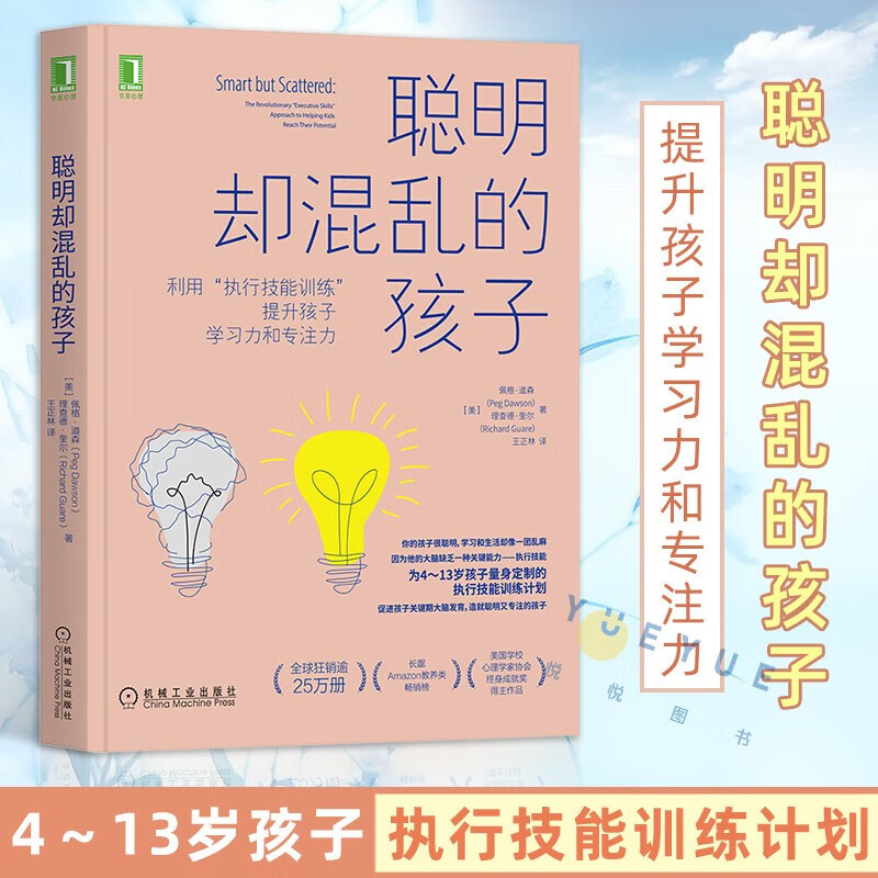 正版现货 聪明却混乱的孩子利用执行技能训练提升孩子学习力和专