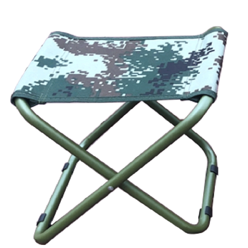 鲸伦 迷彩小马扎 户外折叠式便携小马扎户外休闲钓鱼凳火车排队椅小板凳 折叠马扎
