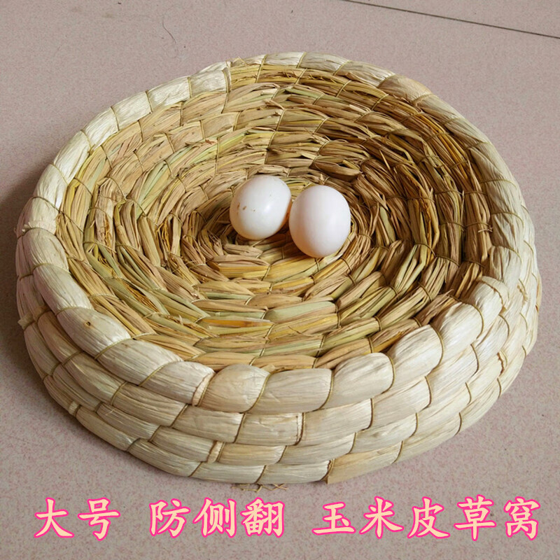 齐翼航鸽子用品用具 鸽子窝 信鸽用品鸽具鸽子脚环塑料巢盆大小草窝
