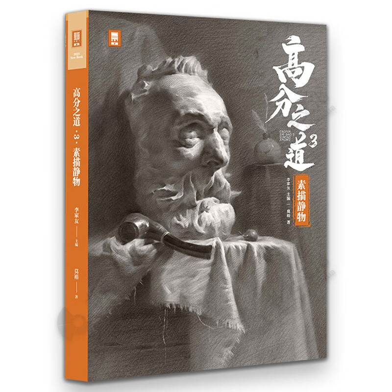 高分之道3素描静物 2023敲门砖莫裕单体组合照片对画简单静物组合不同