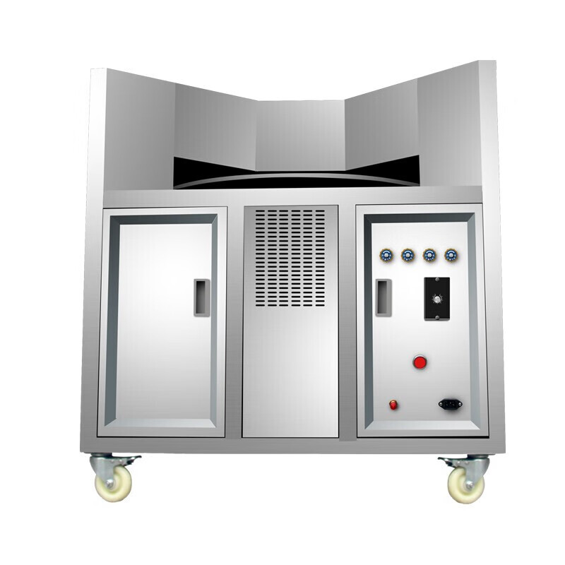 全自动烧饼机商用燃气转炉烧饼机旋转电烤吊炉流动打烧饼炉子