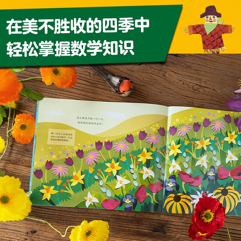 大自然中的数学（套装共4册）【3-6岁】 儿童科普详情图