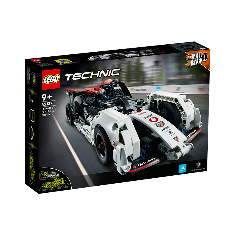 乐高(LEGO)积木 机械组系列 2022年1月新品 9岁+ 男孩女孩玩具虎年礼物 42137 保时捷方程式赛车