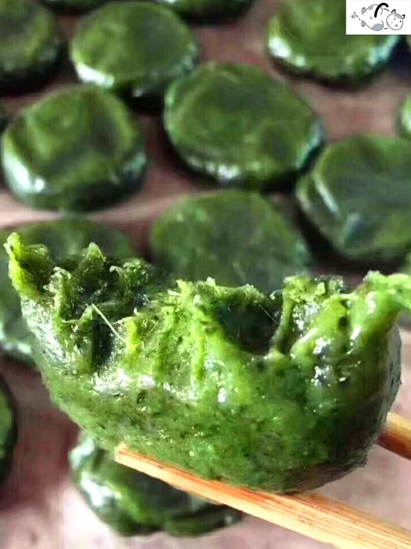 鲜有志江西艾叶米果青团无馅肉馅艾草米果艾青团子糍粑艾草粿艾粿清明