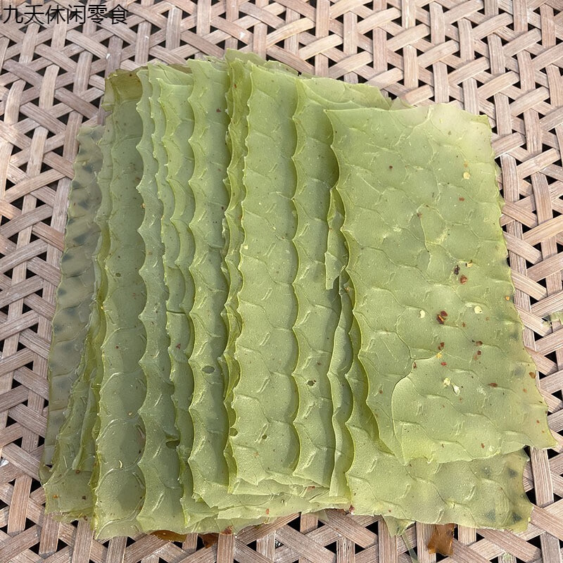 哺食旺江西赣南特产定南龙南小吃烫皮赣州安远软骨子国韧纸烫皮骨 辣