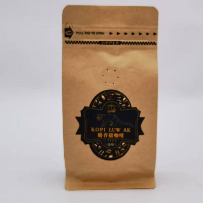 禾澹猫屎咖啡豆原产地生豆新鲜烘焙麝香猫咖啡精品单品礼品 中度烘焙