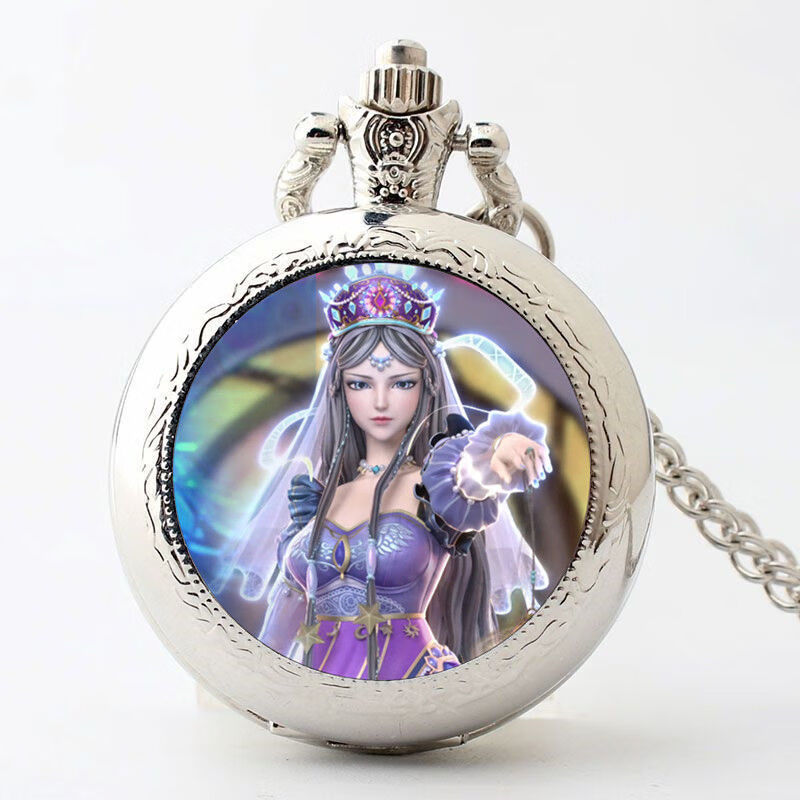 时泽蒂 叶罗丽手表冰公主 儿童时间公主的怀表女孩时希公主的叶罗丽