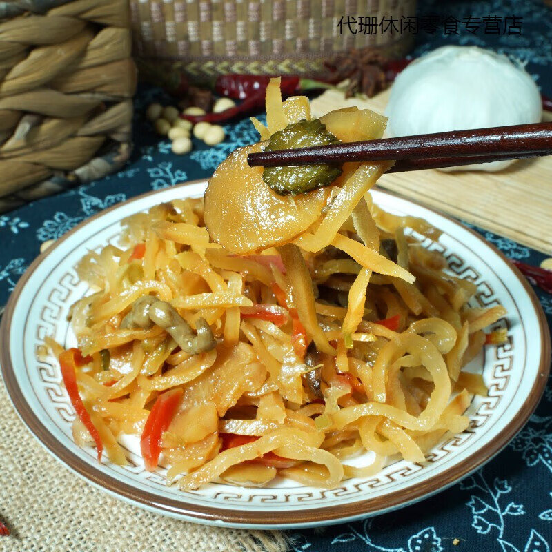 苏州平望特产什锦菜小乳瓜香菜芯嫩生姜糖醋蒜375g装 375g什锦菜