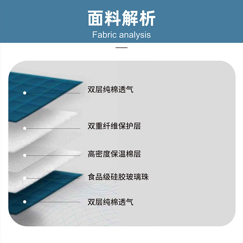AMY GARDEN美国重力毯重力被安抚睡眠豆豆毯拒绝失眠压力被减压加重四季盖毯 被芯+被套【包裹舒适安心睡眠】 150*200CM 18磅 适合体重75-85KG