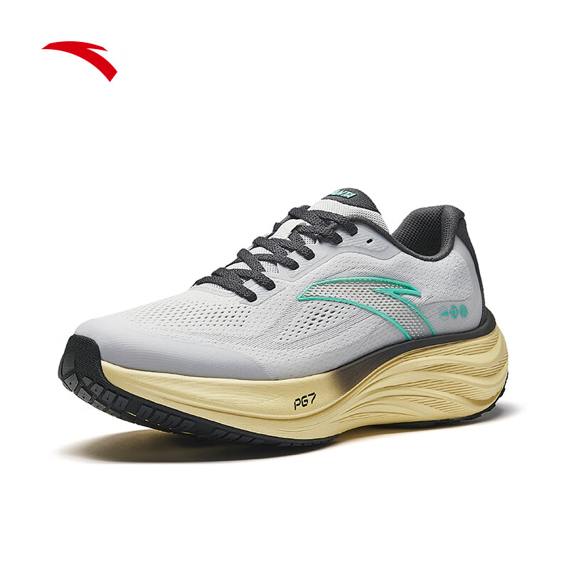 安踏PG7|旅步1.5PG7缓震跑步鞋男舒适回弹运动休闲鞋112515508