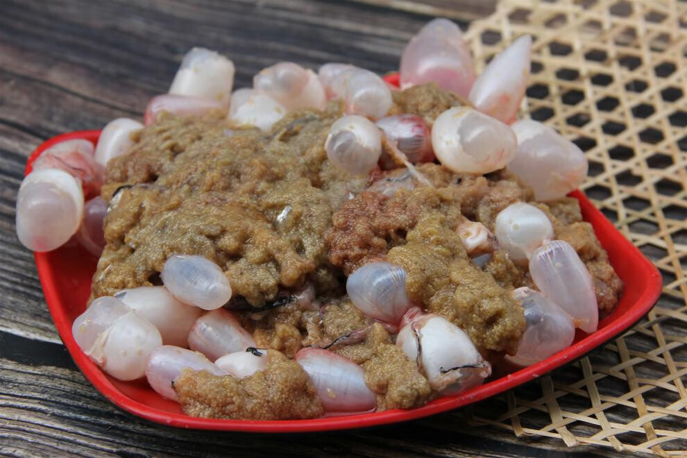 棠鲜生 新鲜鲫鱼鱼籽鱼泡混合2斤/3斤纯鲫鱼鱼籽新鲜鱼卵鱼蛋 1斤