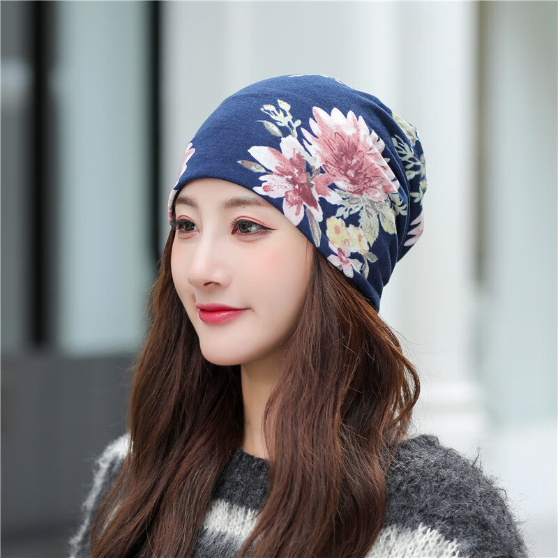 纤晟伊后女士帽夏季戴的光头帽带的包头帽子女薄款时尚光头专用帽