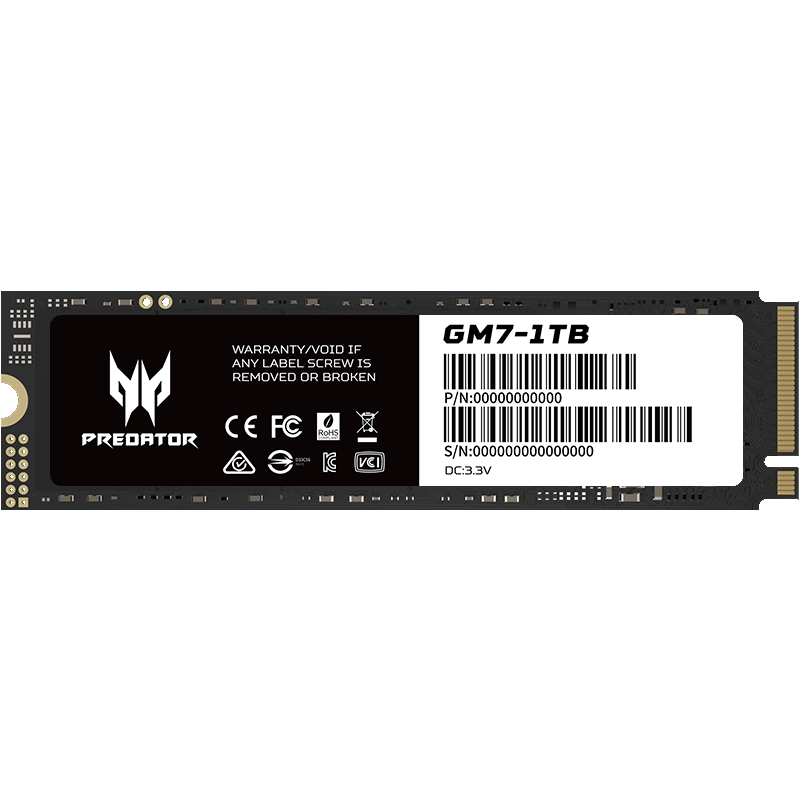 PREDATOR/곞Ӷ GM7 M.2̬Ӳ PCIe 4.0 1T