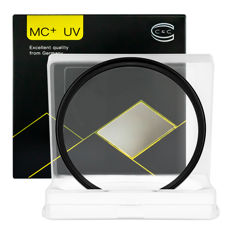 C&C MC+ UV 77mm 专业超薄 超高清双面多层UV保护镜 防雾防水消除紫外线单反滤镜